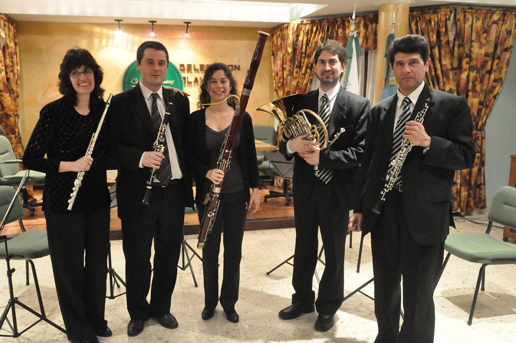 El Quinteto Municipal “Vientos de Olavarría” se presentará en la Sociedad Italiana