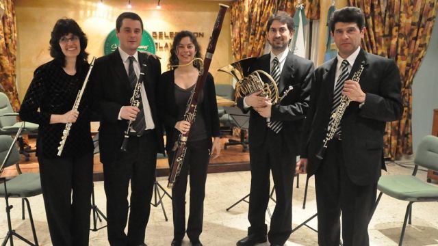 El Quinteto Municipal “Vientos de Olavarría” se presentará en la Sociedad Italiana