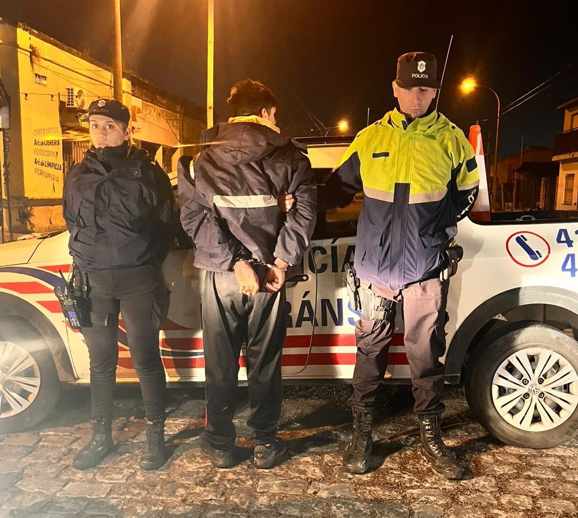 Protección Ciudadana retuvo a un joven que intentó robar en la ex sede la Escuela Municipal de Artes Plásticas