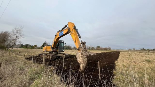 Avanzan trabajos hidráulicos en la zona del Cementerio Loma de Paz