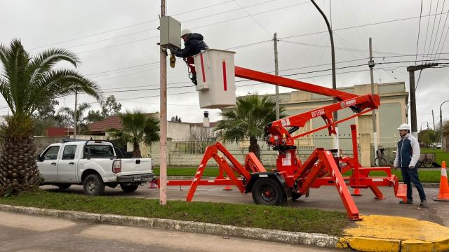 Un sector de la ciudad se encuentra sin luz