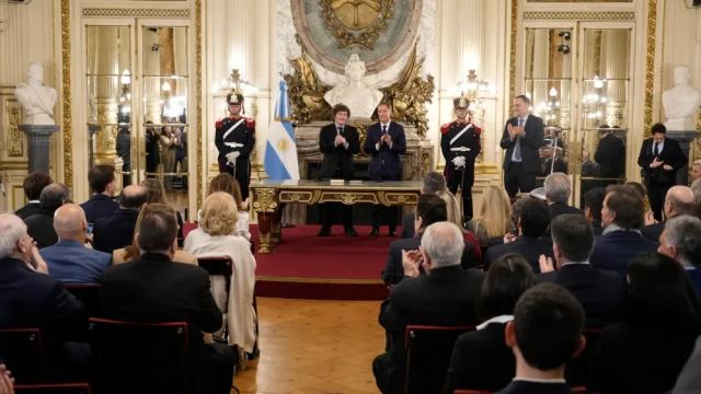 Diego Santilli juró como nuevo Jefe de Gabinete