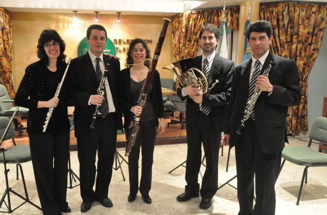 El Quinteto Municipal “Vientos de Olavarría” se presentará en la Alianza Francesa