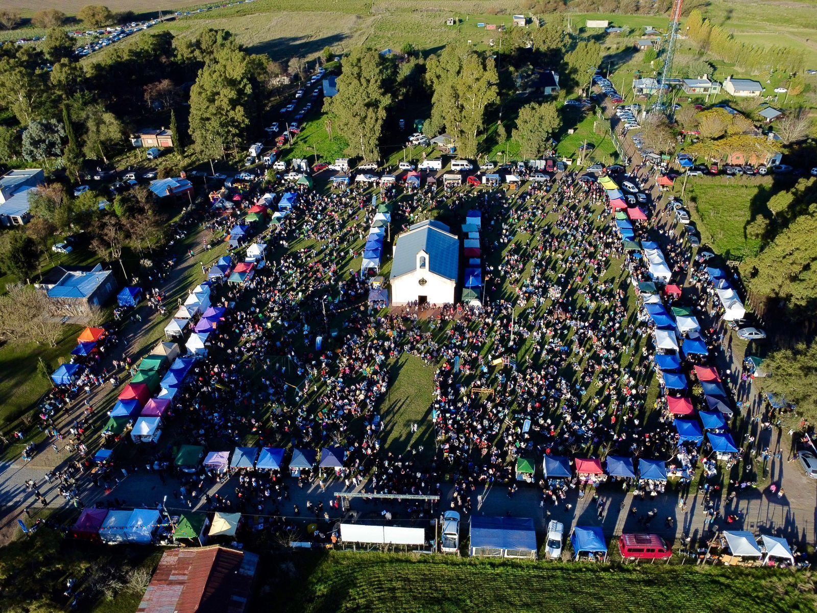 Más de 15 mil personas asistieron a la Fiesta de la Kerb en Colonia Nievas