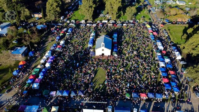 Más de 15 mil personas asistieron a la Fiesta de la Kerb en Colonia Nievas