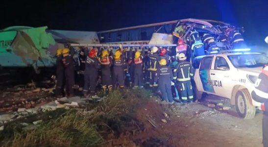 Choque fatal entre un camión y un micro de larga distancia: Hay al menos cuatro fallecidos