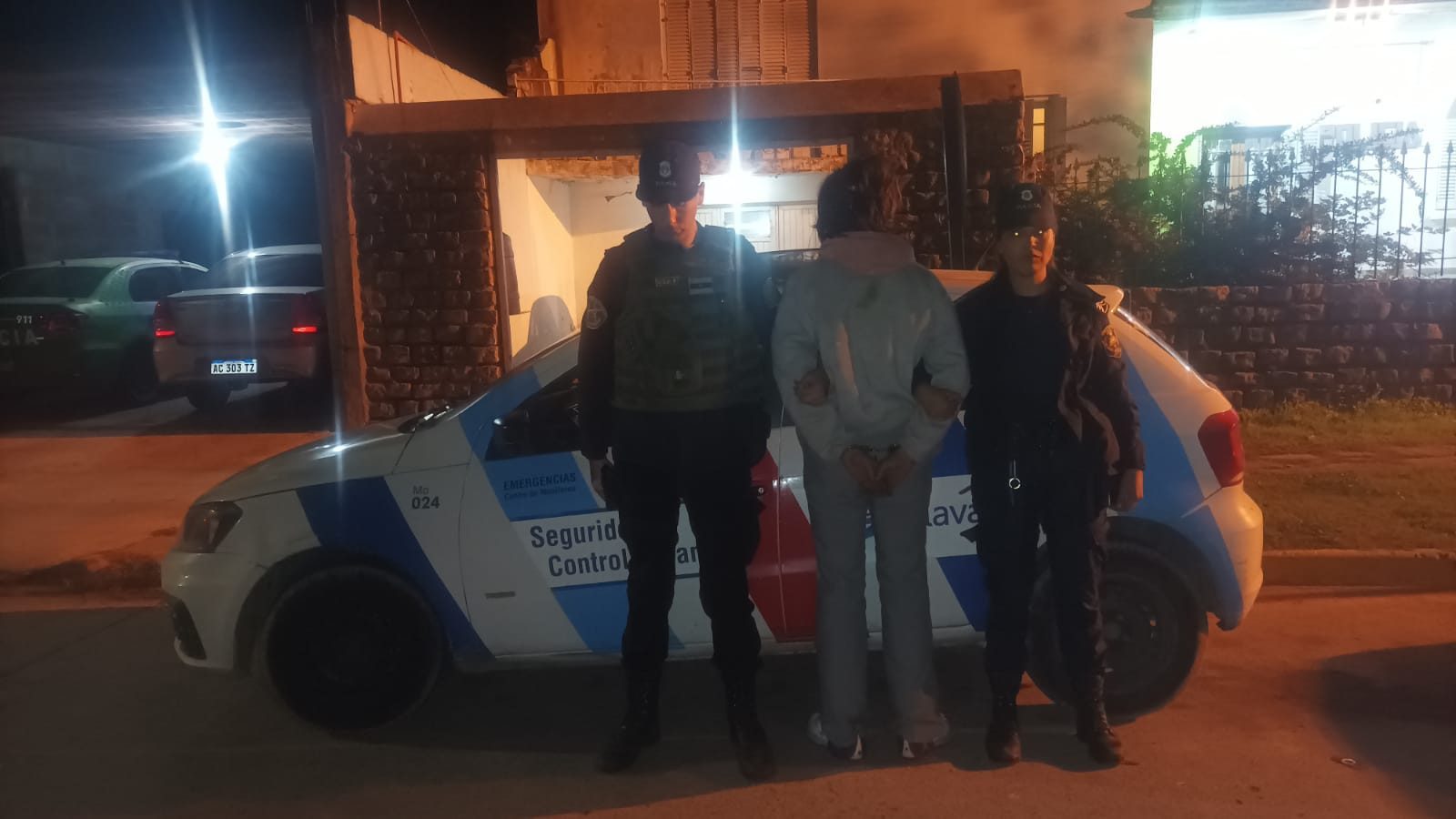 Trabajos preventivos de Protección Ciudadana permitieron capturar a un joven que cometió un delito