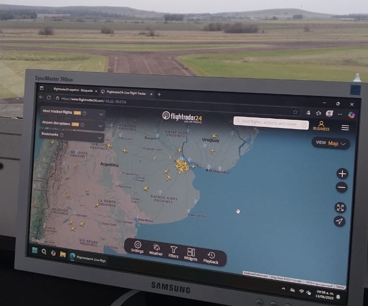 El Aeropuerto Municipal incorporó nueva tecnología gracias a un acuerdo con el Radio Club Olavarría