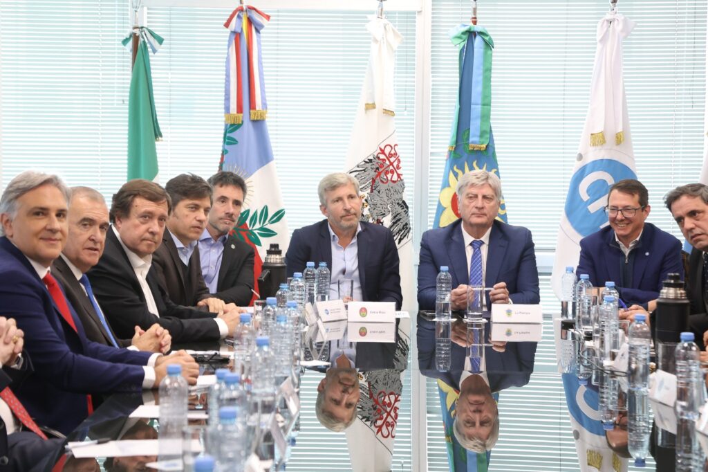El Gobierno y las Provincias se reunieron para debatir el reparto de fondos