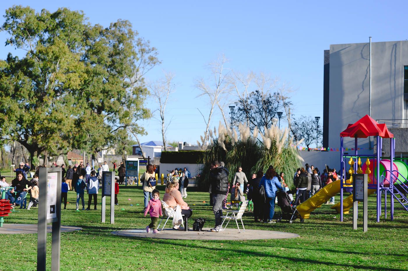 Con una gran convocatoria se inauguraron los nuevos espacios en el Polo Educativo y Recreativo “La Máxima”