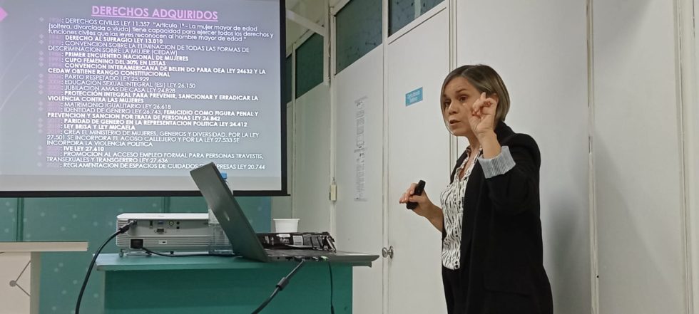 Se llevó adelante la charla “Reconociendo Derechos: Género y Trabajo”