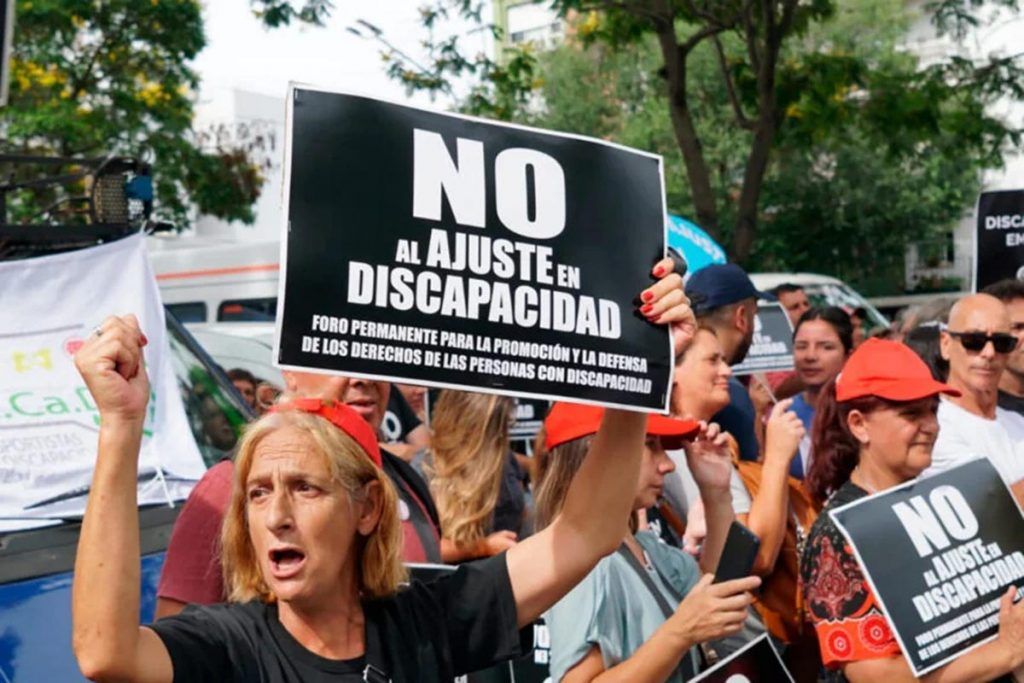 Este martes se llevará adelante una movilización en rechazo al veto de la Ley en Discapacidad