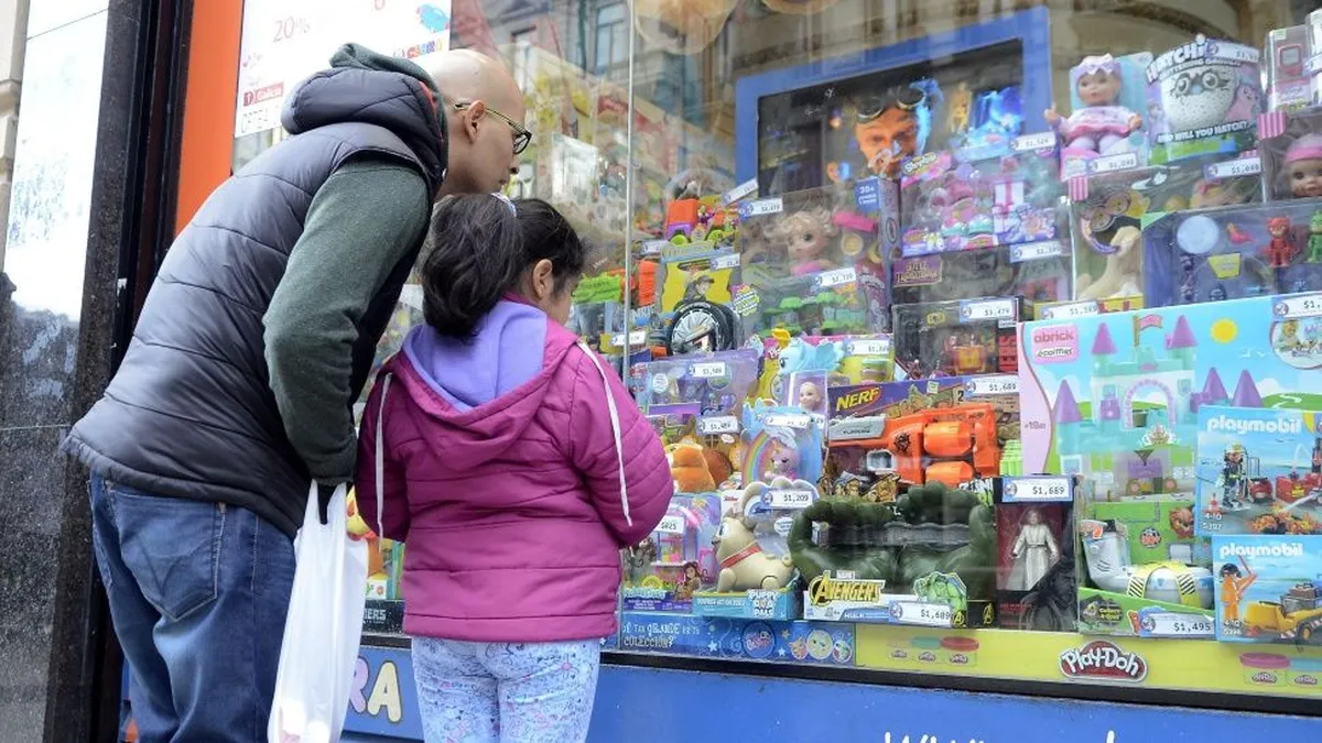 Las ventas por el Día de las Infancias bajaron 0,3% frente al año pasado