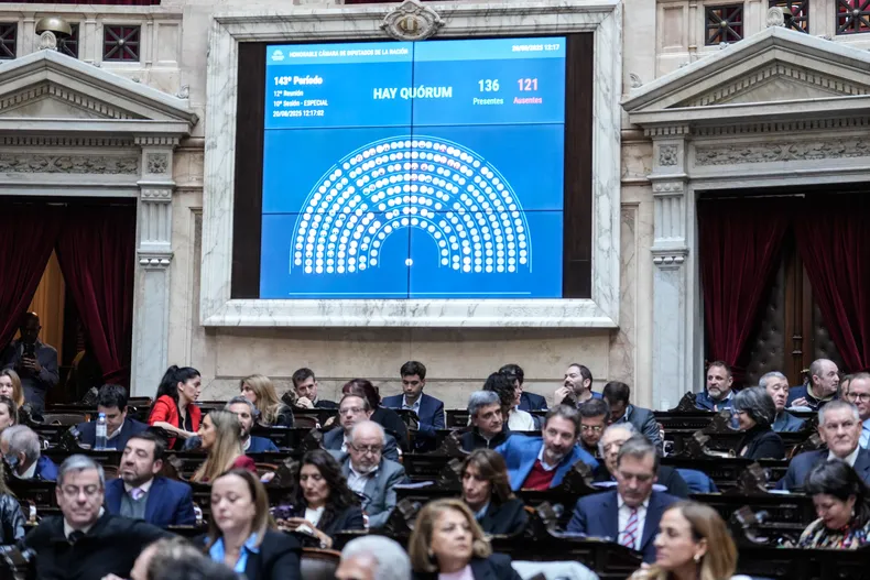 Diputados no alcanzó el número para rechazar el veto de Javier Milei al aumento jubilatorio
