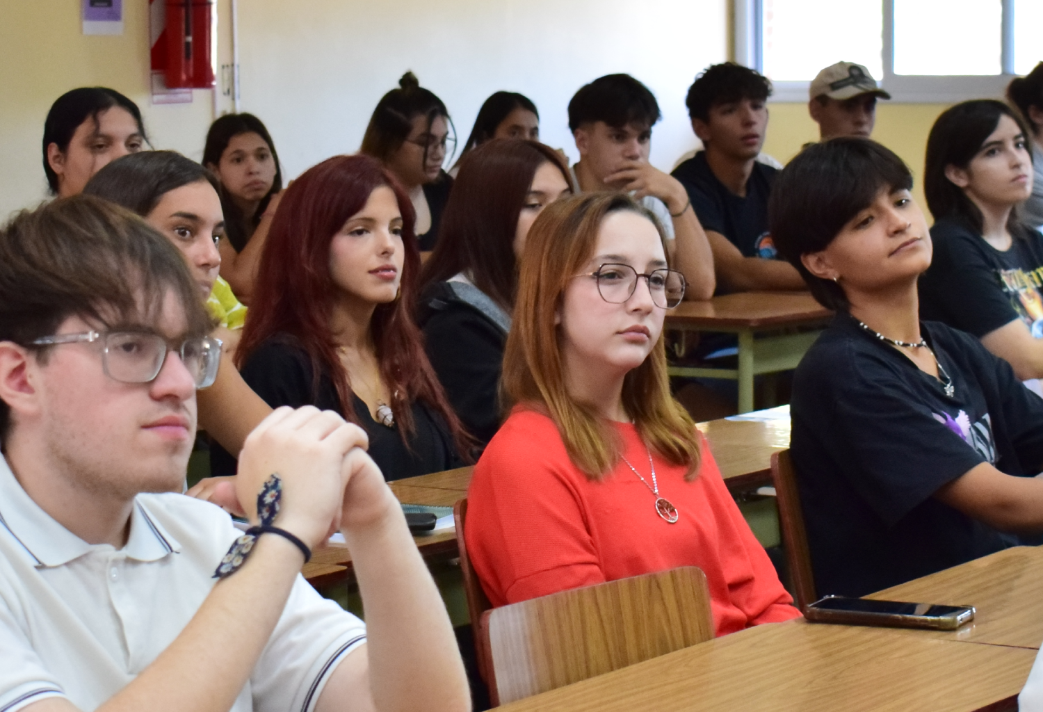 Un nuevo grupo de ingresantes llega a la Facultad de Ciencias Sociales