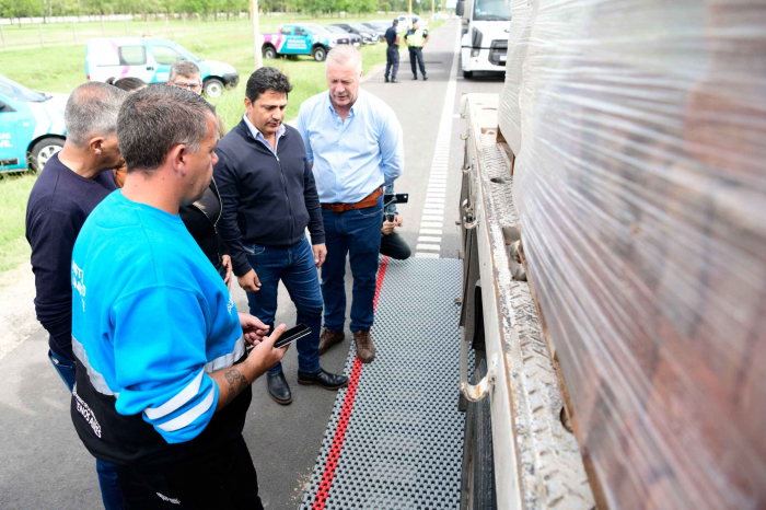 El Ministerio de Transporte retiró de las rutas bonaerenses más de 3.400 toneladas de sobrepeso