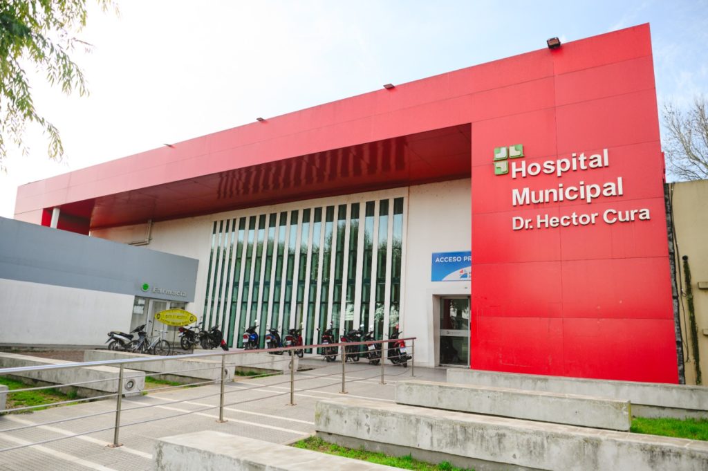 Corte de tránsito en la zona del Hospital Municipal