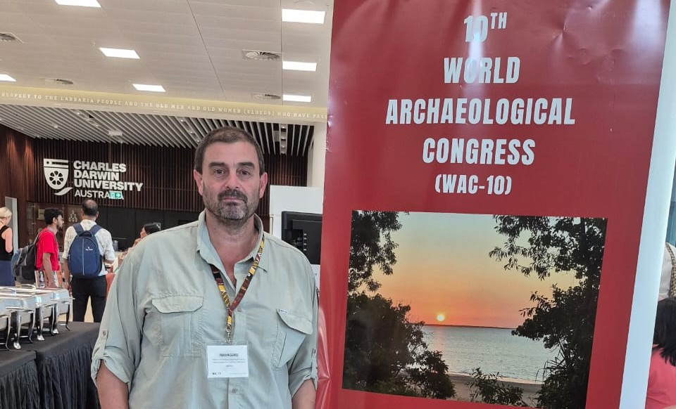 El Dr. Pablo Messineo participó del Congreso Mundial de Arqueología en Australia