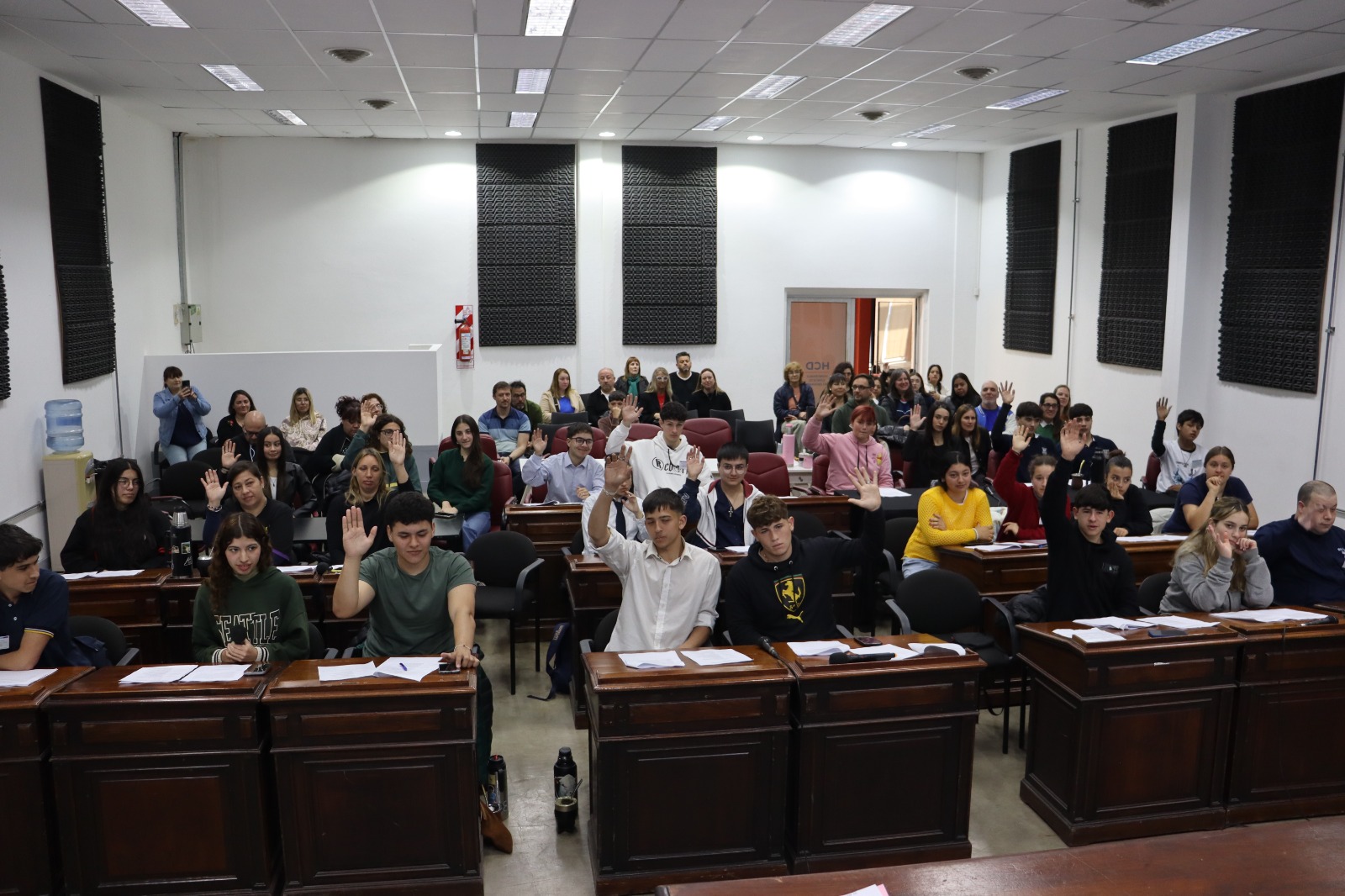 Se desarrolló la 1° Sesión del Concejo Deliberante Estudiantil 2025