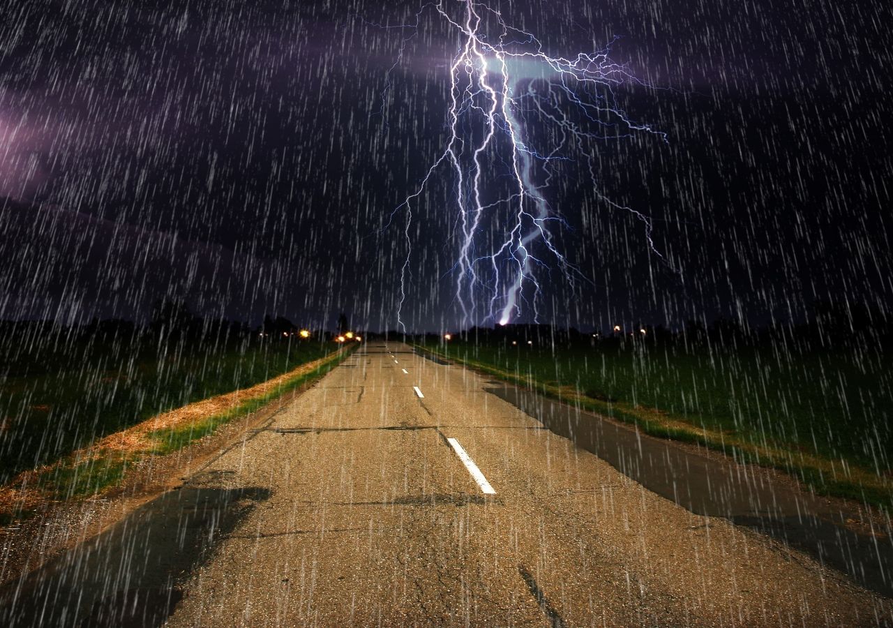 Alerta Amarilla por tormentas para la noche de este lunes y madrugada del martes