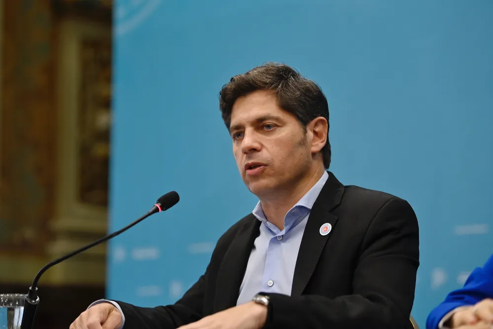 Kicillof pidió a la Legislatura que apruebe la Ley de Financiamiento y dijo que el país está en "recesión"
