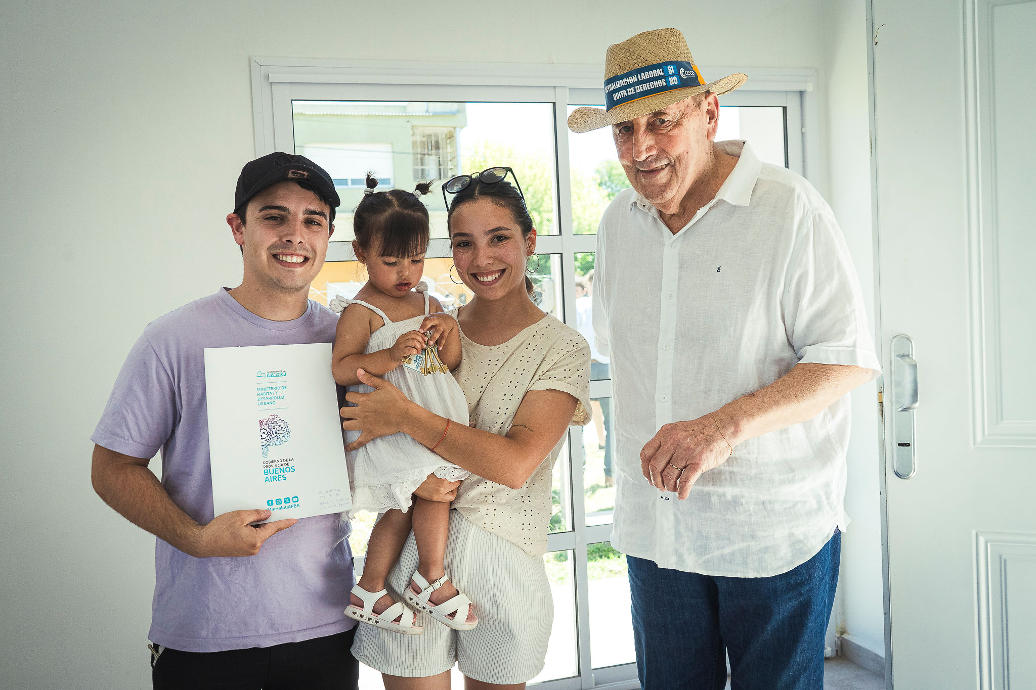 Se completó la entrega de viviendas del Barrio CECO III