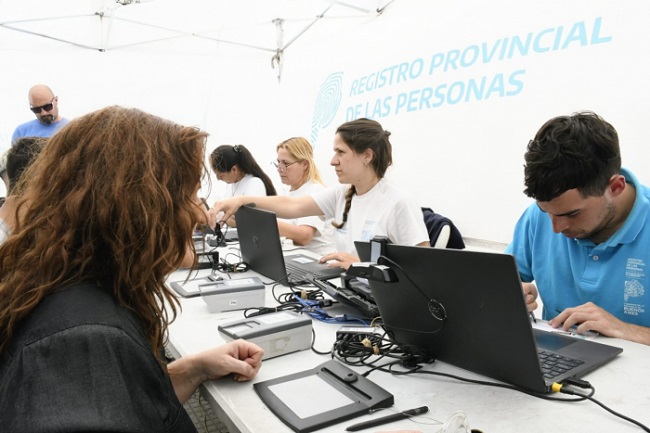 El Registro Provincial de las Personas gestionó más de 145 mil trámites durante noviembre