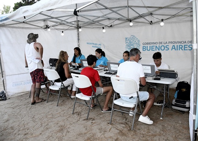 La Provincia inició sus operativos de documentación de verano