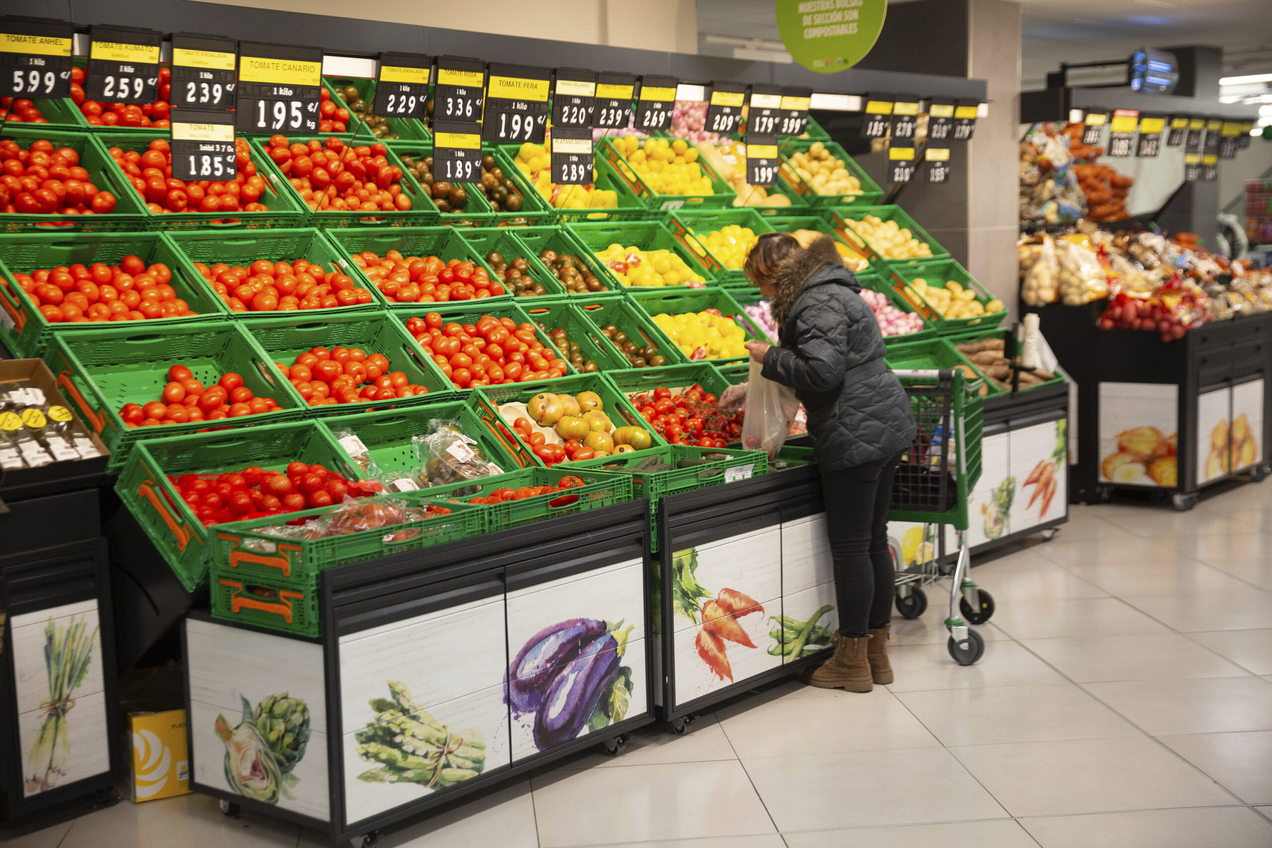 Empujados por las verduras y la carne, los alimentos subieron 4,7% en enero