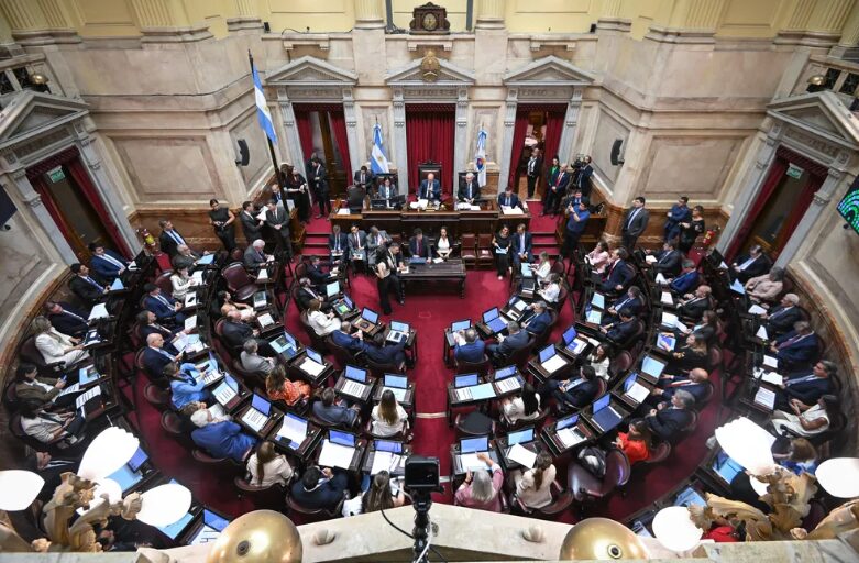 El Senado dio media sanción a la reforma de la Ley de Glaciares y el oficialismo celebró con euforia