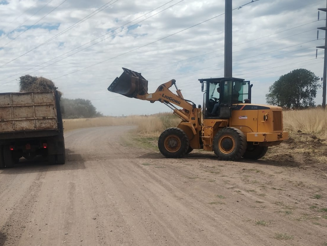 Se llevaron adelante trabajos de limpieza y mantenimiento en Loma Negra, Villa Laclau y Villa Mi Serranía
