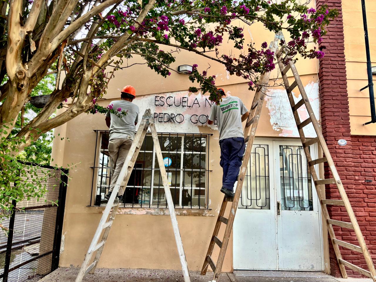 Avanza la obra en la Escuela Primaria Nº 51 “Pedro Goyena”