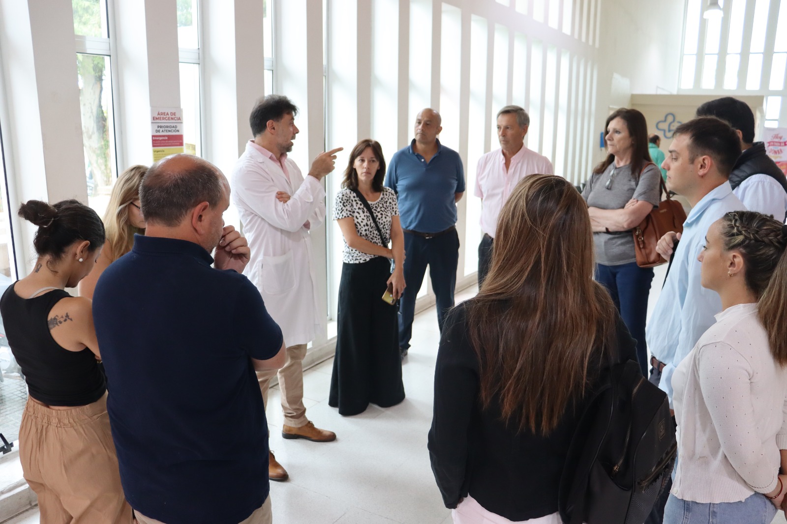 Concejales de distintos bloques del HCD visitaron el Hospital Municipal “Dr. Héctor Cura”