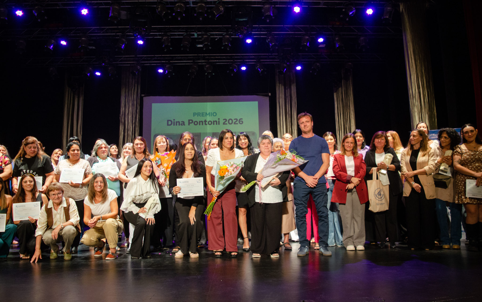 Se entregaron los Premios Dina Pontoni y Florentina Gómez Miranda