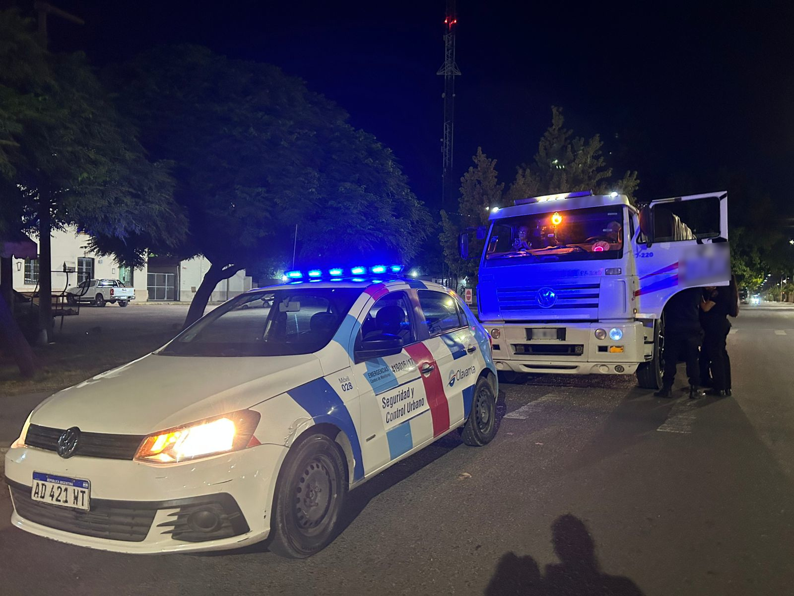 Un operativo conjunto de Monitoreo y Protección Ciudadana permitió interceptar un transportista alcoholizado