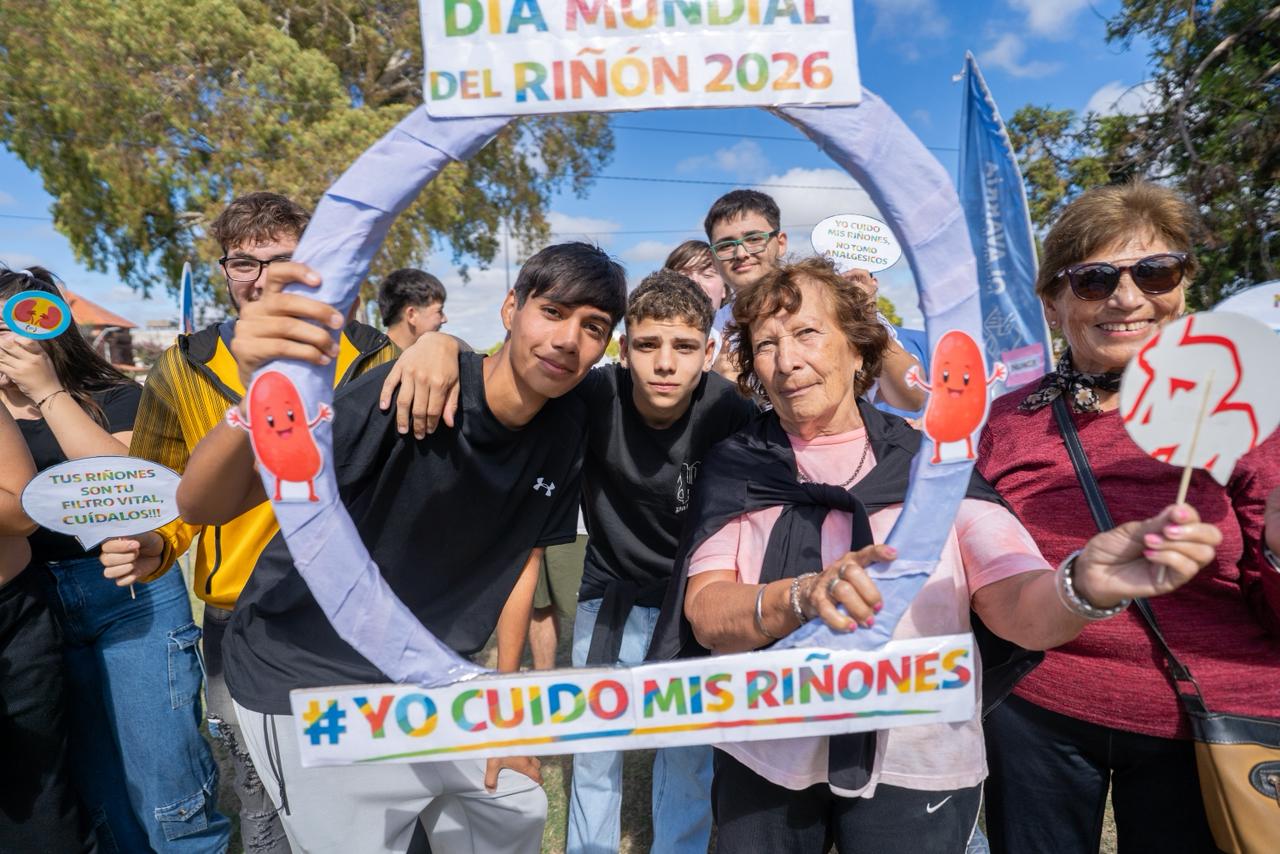 Día Mundial del Riñón: Con una importante concurrencia se realizó una Jornada de Concientización