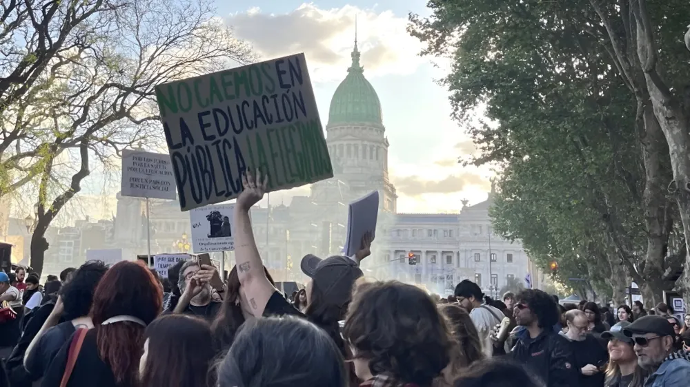 Este lunes comenzó el Paro Nacional Docente Universitario