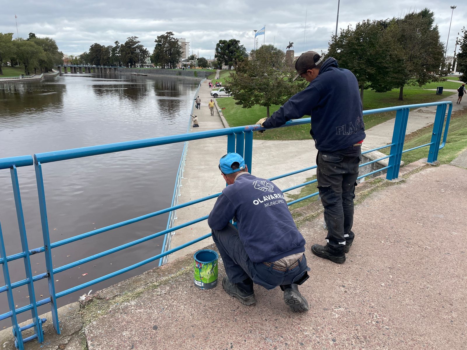 El Municipio continúa con el despliegue de diversos trabajos en distintos puntos de la ciudad