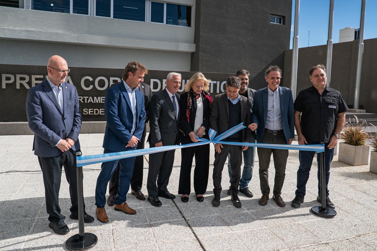 Este miércoles quedó inaugurado oficialmente el Polo Judicial de Olavarría