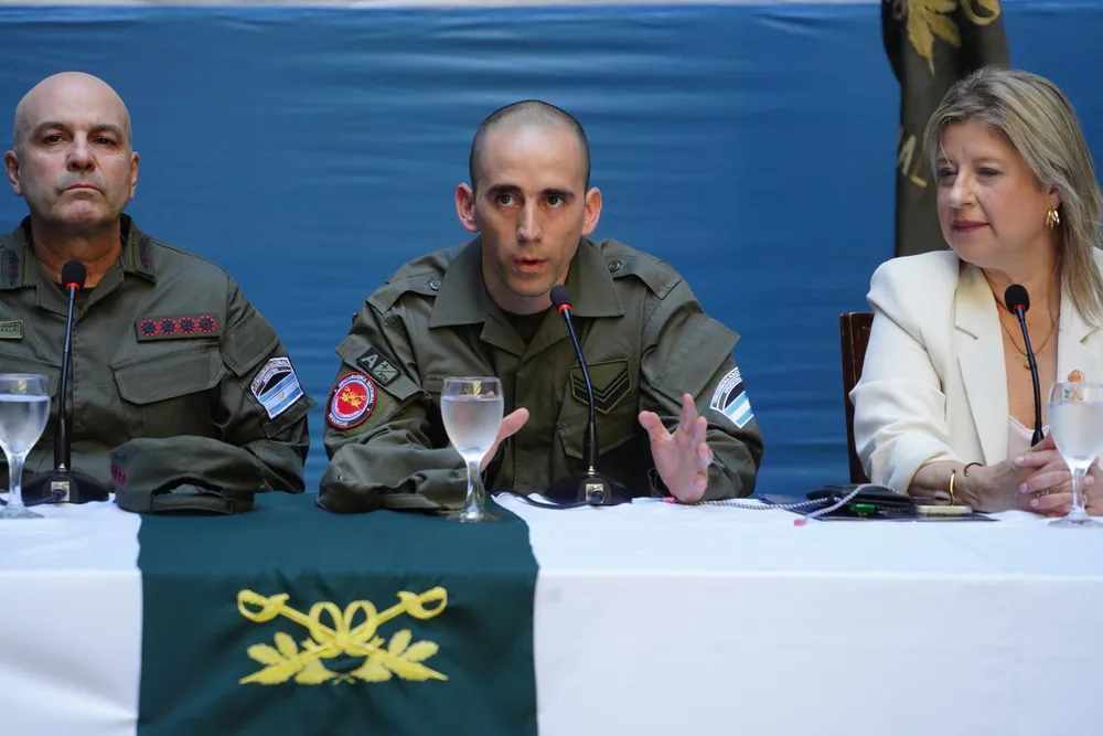 Javier Milei recibirá al gendarme Nahuel Gallo en la Casa Rosada