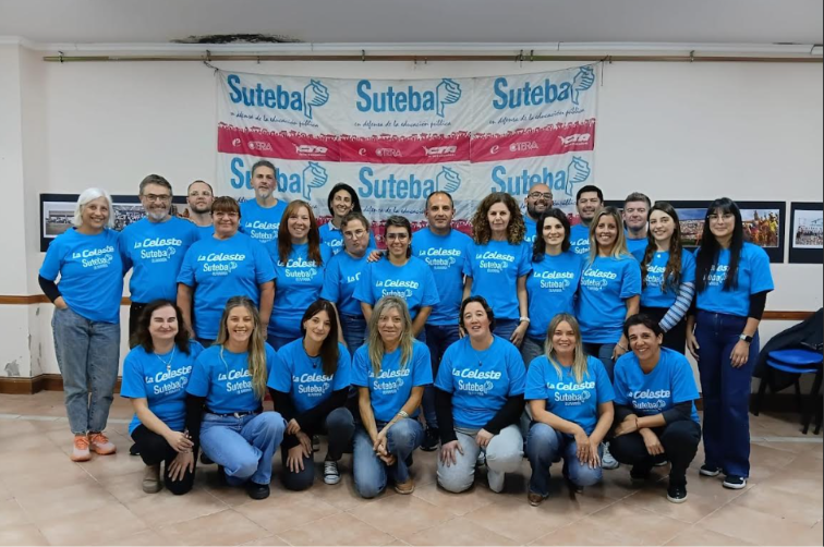 Elecciones en SUTEBA: Contundente triunfo de la Lista “Celeste Violeta” en Olavarría