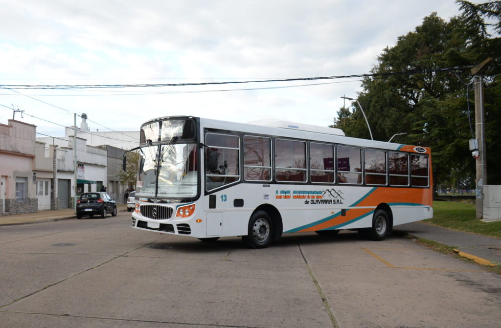 Transporte Público de Pasajeros: Se sumó un nuevo servicio de Olavarría a Sierras Bayas