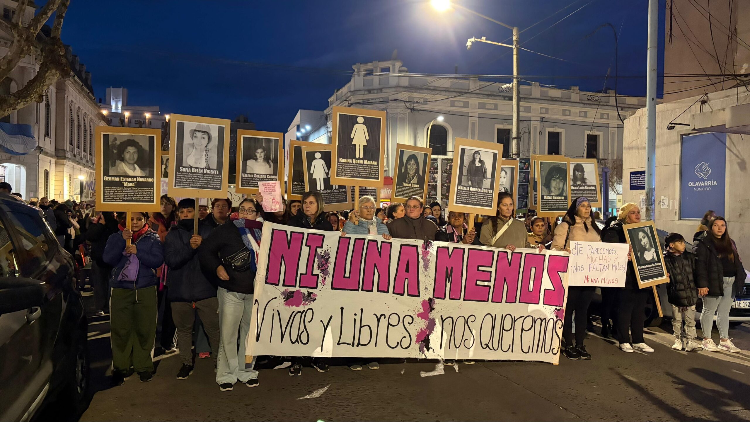 Con una masiva convocatoria, se llevó adelante una nueva marcha de Ni Una Menos