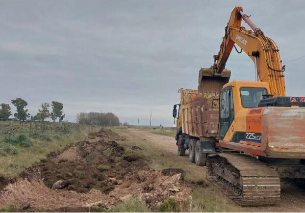 Caminos Rurales: Continúa la realización de obras hidráulicas y de mantenimiento en la Red Vial
